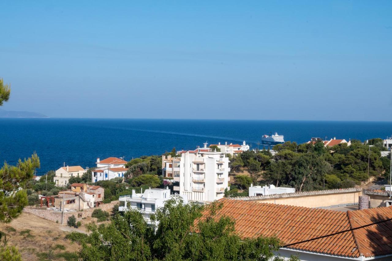 Amazing Sea View, Rafina Port, Athens Airport, Self-Check-In Apartment Luaran gambar