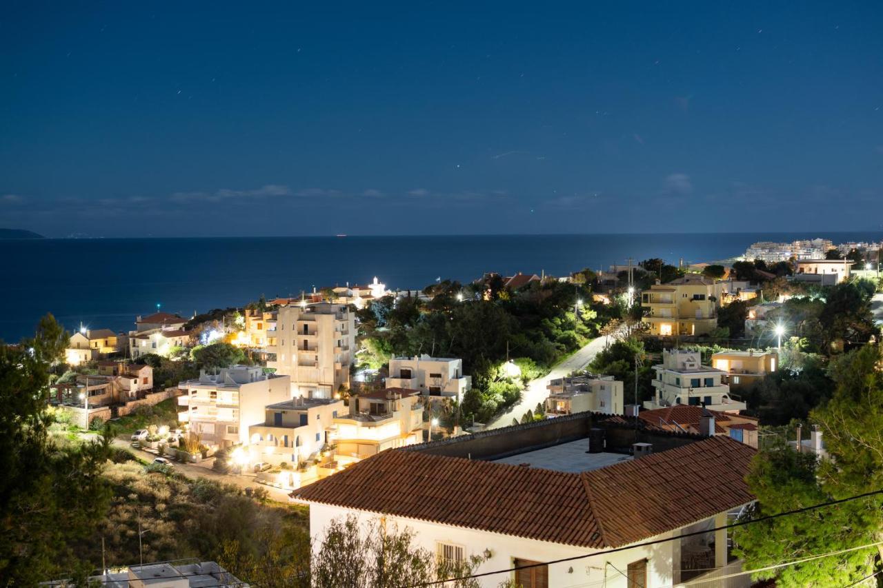 Amazing Sea View, Rafina Port, Athens Airport, Self-Check-In Apartment Luaran gambar